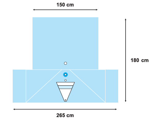 Coverline Простирадло TUR/урологічне з мішком 265/150х180см